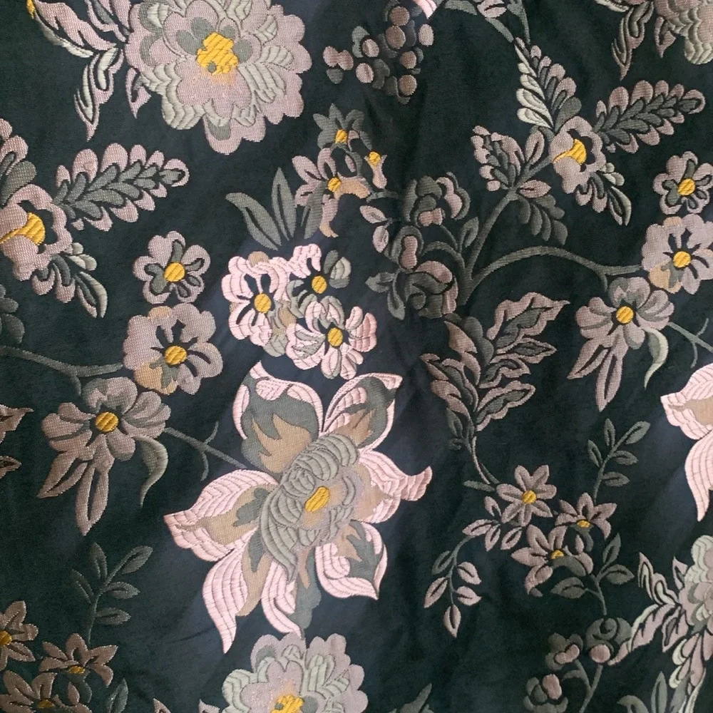 Urban outfitters jacquie jaquard floral tie back dress xs - Picture 13 of 13